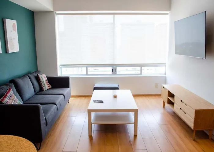 Апартаменты Capitalia Luxurious 3br With Amenities Мехико